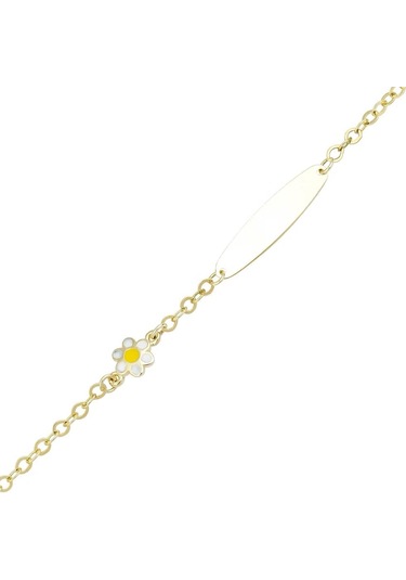 Çelikoğlu Kuyumculuk 14 Ayar Altın Bebek Çocuk Bilekliği 0,90 Gr Açık Sarı