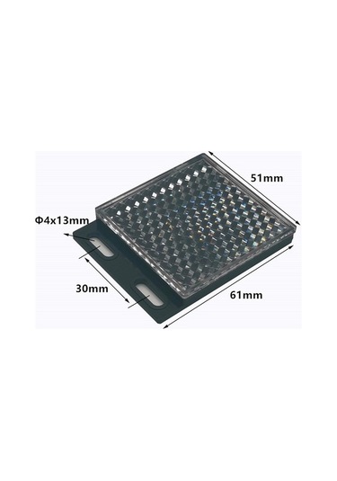 Trendooze Homyl Retroreflektif Fotoelektrik Sensör Reflektör, Yüksek Kaliteli Stil-b Modeli