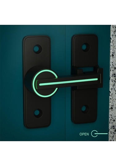 Besthome1 Suntek Bahçe Penceresi İçin Dönenebilen Kapı Mandalı 180 Derece, Garaj Kullanımı, Farklı Renklerde, Standart Boyutta