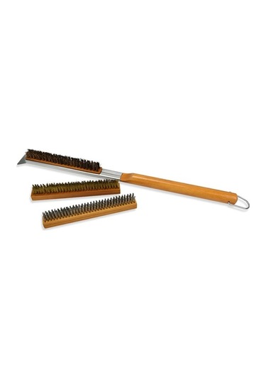 Trendooze Homyl Pizza Fırın Fırçası, Çıkarılabilir Taşı Kamplar C, Yüksek Kalite Cam Fırın Fırçası