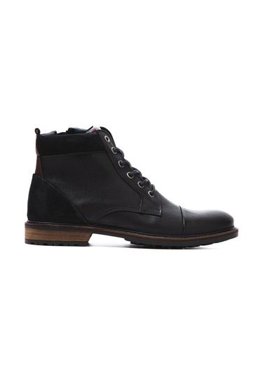 Bot Erkek 1041 020 Wk-john May Orkut Suede Black Siyah