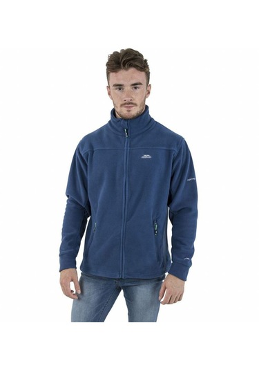 Trespass Trespass Bernal - Fleece At300 Erkek Mavi Polar 4400 Lacivert