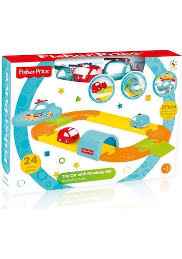 1817 Fisher Price Tonton Yol Oyun Seti 24  Parça