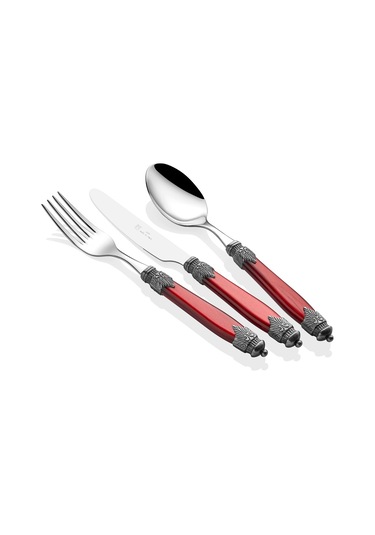 Rivadossi Arianna Bordo 75 Parça Çatal Bıçak Seti