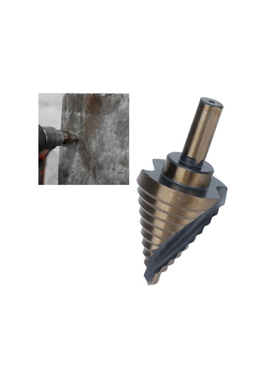 Teltree 10 Boyutlu Sarı Hss İvme Aşama Matkap Ucu, 3 Yollu Saplı, Otomatik Türev Alma, Çelik/plastik/ahşap İçin