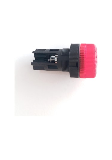 3 ADET KIRMIZI 22mm SİNYAL LAMBASI