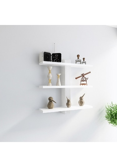 Duvar Rafı Mita Beyaz