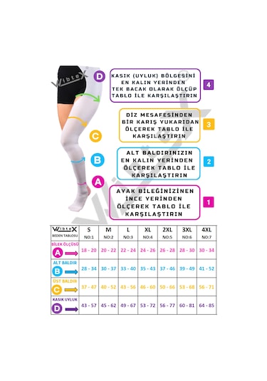 Wibtex Çift Belden Kemerli Ameliyat Emboli Çorabı