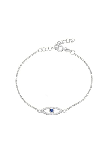 Göz Efektli Bileklik 718504 Silver