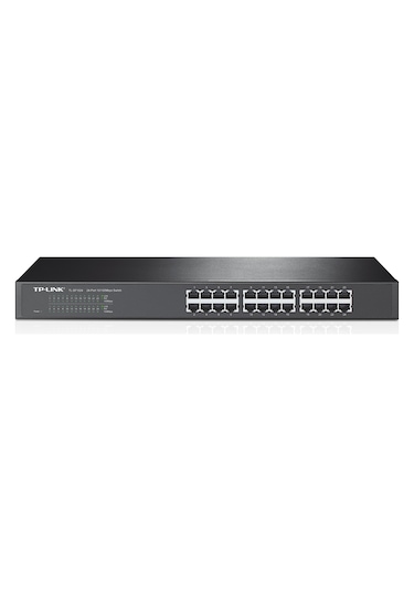 TP-Link Tl-Sf1024D 24 Port 10-100 Mbps Switch Çelik Kasa Rack Mou