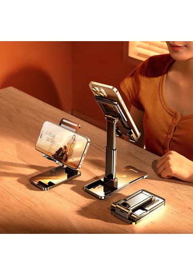 Rtako Tc01a Tablet Telefon Masaüstü Standı - Siyah Siyah