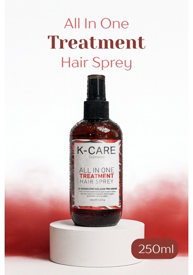 K K-care Cosmetics Yıpranmış Saçlar Için 10 Etkili Saç Bakım Spreyi 250 ML