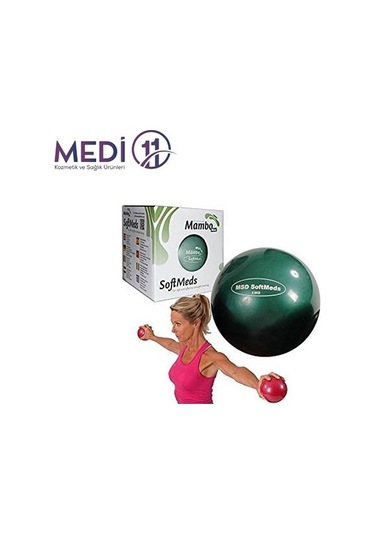 Msd Mambo Soft Weight 3 Kg Siyah Pilates El Yumuşak Ağırlık Topu