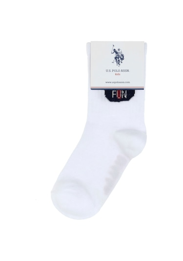 U.s. Polo Assn. Kız Çocuk Vişne Çorap Soket 50311328-vr223 Vişne