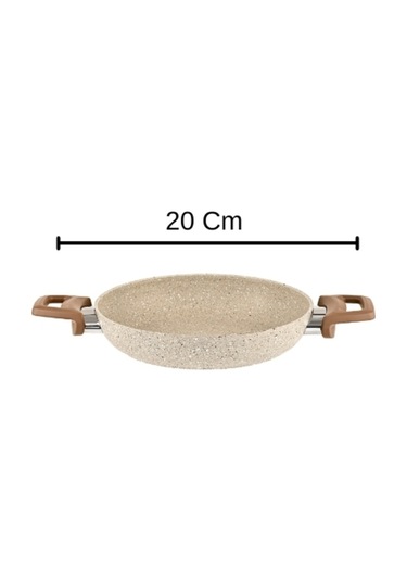 Diez 20 Cm Granit Ezme Sahan Cappucıno Yanmaz Yapışmaz