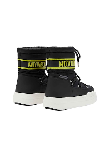 N001 Black Bot Kız Çocuk 80d3440020 Moon Boot Mb Jr Park Boot 28-35 Siyah