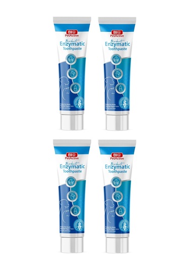 Bio Petactive Biodent Enzymatic Kedi Ve Köpekler Için Özel Diş Macunu 100 Ml X 4 Adet
