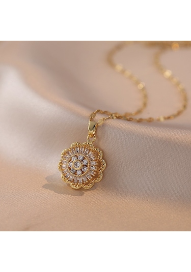 Bayan Kolye: Moda Estetiği Titanyum Çelik Kolye No.177 Çok REnkli