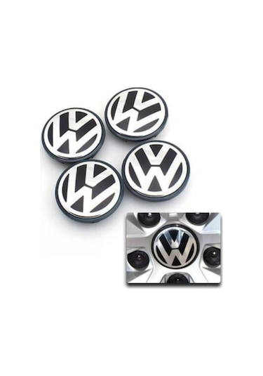 Volkswagen Passat-Jetta Tip Jant Göbeği 55/65(55Mm Yuva)