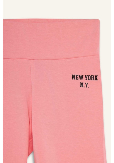 Defacto Kız Çocuk Biker Tayt B0843a825hspn323 Pembe