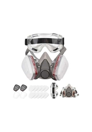 Novahub 6200 Gaz Maskesi Parçası - Solunum Cihazı Yarım Yüz