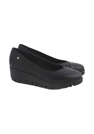 Sneaker Günlük Kadın 952581dp Donna Serena 2581 Dp Softnaıl Pelle Nero Pelle Nero