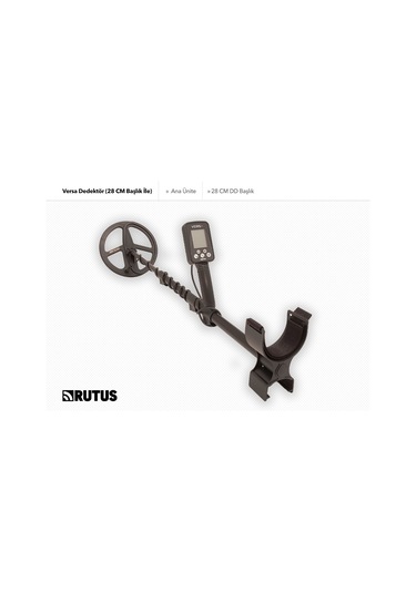 Rutus Versa Dedektör 28cm Dd Başlık İle