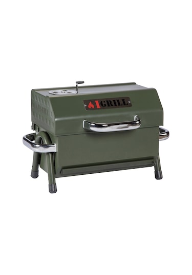 Igrıll Barbekü Cube 402 Mm Kömürlü Mangal Yeşil