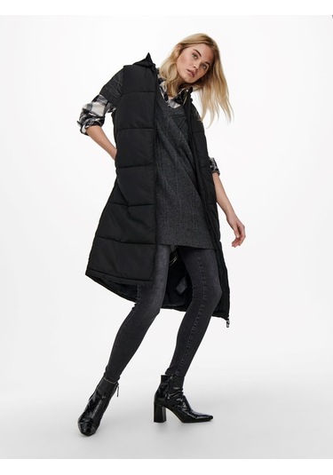 Only Siyah Kadın Yelek 15241995 001