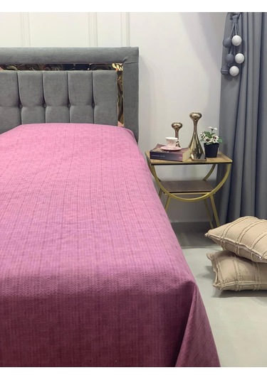 Nivemeshome Mor 160x230 Tek Pike Örtüsü Tek Kişilik Mor