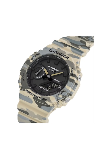Casio Ga-2100cm-5adr Kol Saati Metalik