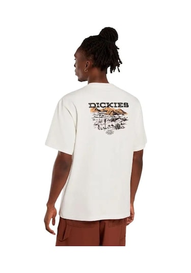 Dickies Landascape Ss Tee T-shirt - Dk0a4z8vc481-9935 Krem