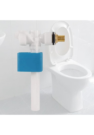 Suntek Gizli Tuvalet Tank Dolgu Valf Duvarı Home Dorm Hotel Beyaz