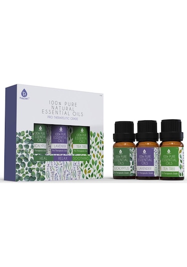 Pursonic Pure Natural Essential Oils 3 x 10 ML