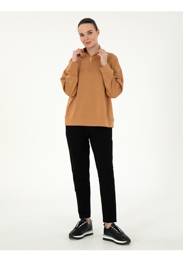 Pierre Cardin Kadın Camel Elbise Örme 50308116-vr015 Camel