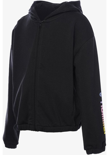 Hummel Hmljazz Zip Çocuk Siyah Sweatshirt 921783-2001 Siyah