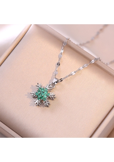 Bayan Kolye: Moda Estetiği Titanyum Çelik Kolye No.56 Çok REnkli