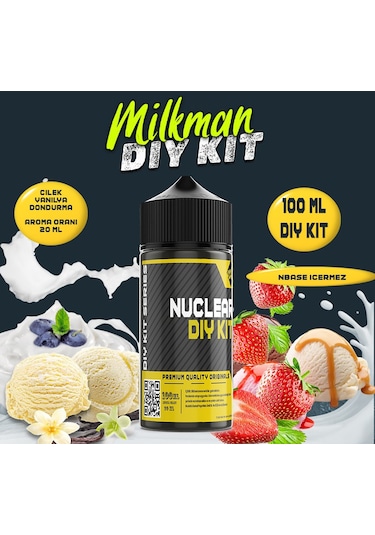 Nuclear 100 Ml Dıy Kit One Hit Wonder Milkman Gıda Aroma 20 Ml Aroma İçerir