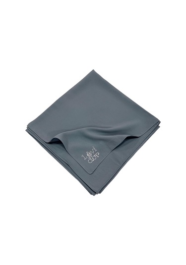 Levidor Medine İpeği Eşarp - Nötr Gri - Nötr Gri