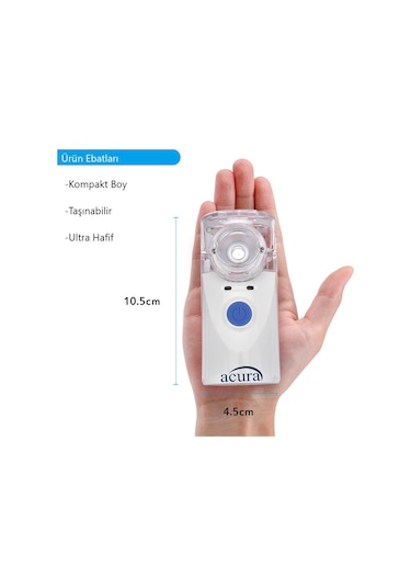 Acura Ac 4020 Taşınabilir Mesh Nebulizatör