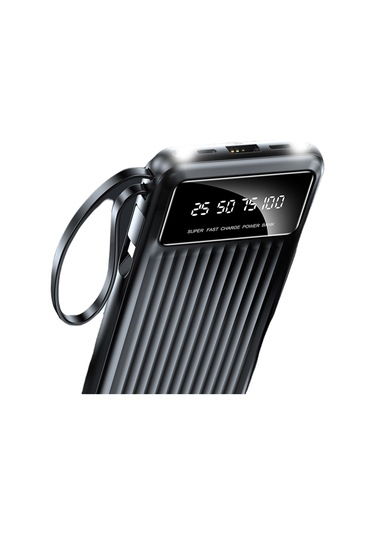 Neutron NTL-PB-13N4 10.000 mAh Kablolu Dijital Göstergeli Powerbank