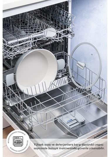 Emsan Swiss Cyrstal Rs Karnıyarık Tenceresi Gri 26 Cm Gri