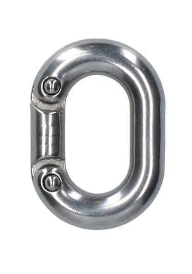 2'li Zincir Ek Baklası. 10mm. Paslanmaz. 316 Krom