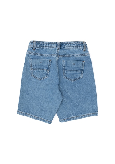 U.s. Polo Assn. Erkek Çocuk Mavi Şort Jean 50304249-dn0022 Mıd Blue