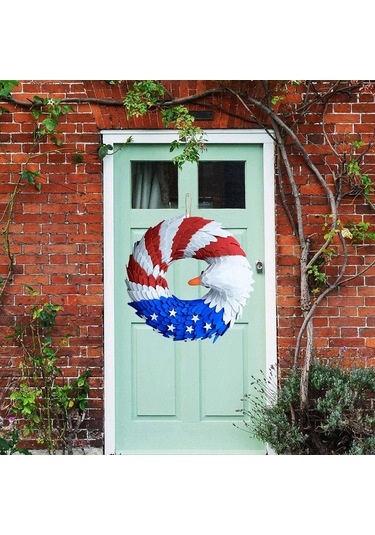 Suntek Anma Günü Çelengi Amerikan Bayrağı Kartal 37cm