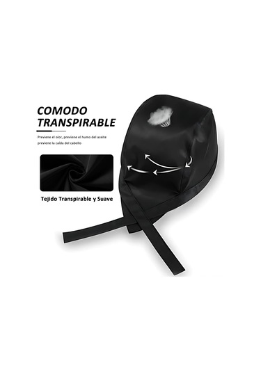 Youtek 6'lı Pamuklu Mutfak Şapka Seti - Ayarlanabilir, Yalıtkan Yağ Ve Ter İçin, Fırıncılık & Catering Uygun