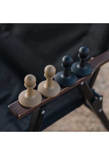 Pazly Yıldırım Koruyucu Çadır Direği Kapağı - 4'lü Set, Rüzgar Ve Statik Elektrik Koruma Haki Haki