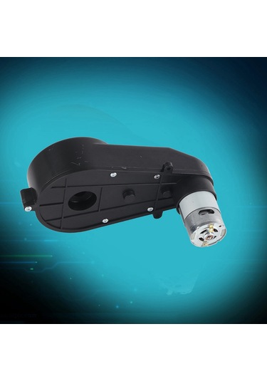 Jeemson Rs550 Çocuk Elektrikli Araçları İçin Arka Tekerleme Vites Kutusu - 12v 35w Yüksek Hızlı, Gürültüsüz Ve Dayanıklı Metal Dişli Tamiri Parçası