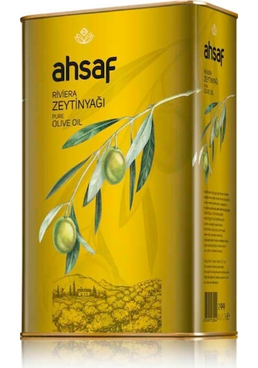 Ahsaf Riviera Zeytinyağı Teneke 3 L