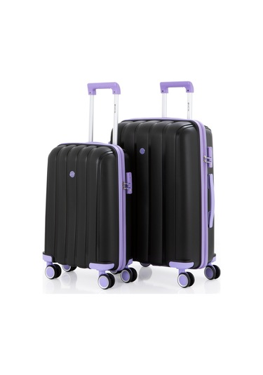 Mçs Polipropilen 2li Valiz Seti Orta & Kabin V305 S21yy1000076-set 00427 2'li Set Çok Renkli